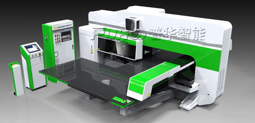 數控轉塔沖床,旋轉工位,自動換模_青島普華智能